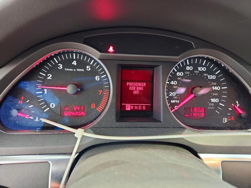 2006 Audi A6 VIN WAUDH74F86N169869 COPART salvage auction — FRONT END, WI - JUNKED VEHICLE BILL OF SALE, sold $250 on 2026-07-20 (photo 9)