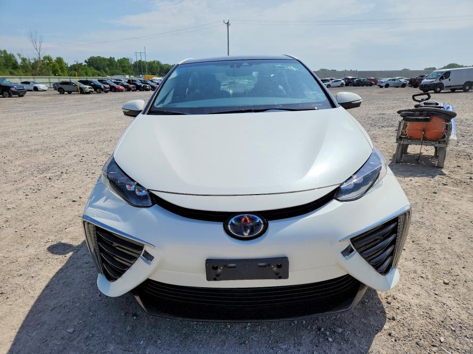 2016 Toyota Mirai VIN JTDBVRBD4GA000554 COPART salvage auction — MECHANICAL, Az - Certificate Of Title (P), sold $325 on 2026-07-20 (photo 5)