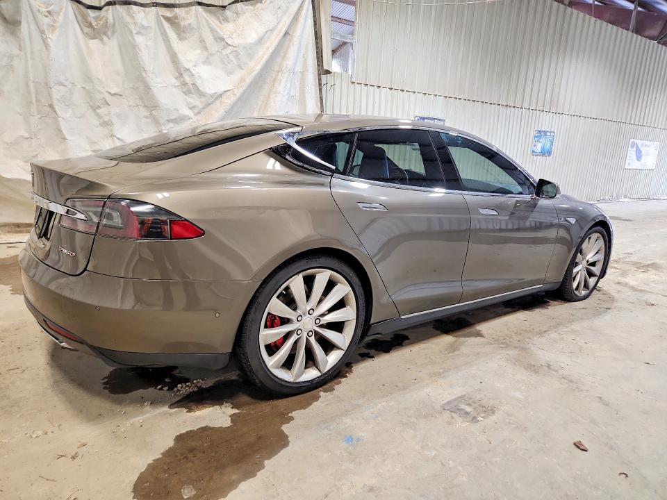 2015 Tesla Model s VIN 5YJSA1H49FF095882 COPART salvage auction — SIDE, La - Certificate Of Title, sold $8,200 on 2026-07-07 (photo 3)