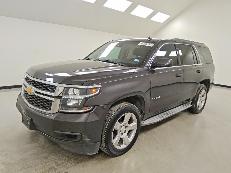 2015 Chevrolet Tahoe VIN 1GNSCBKC4FR170442 COPART salvage auction — FRONT END, TX - CERTIFICATE OF TITLE, sold $3,150 on 2026-07-07 (photo 1)