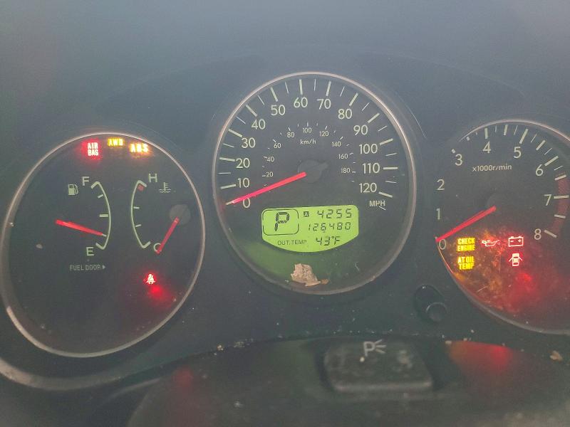 2008 Subaru Forester VIN JF1SG636X8H720044 COPART salvage auction — ALL OVER, NY - MV-907A SALVAGE CERTIFICATE, sold $300 on 2026-07-13 (photo 9)