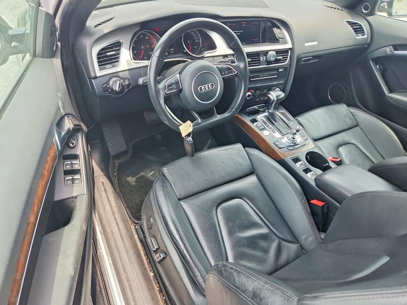 2015 Audi A5 VIN WAUMFAFH3FN007102 COPART salvage auction — REAR END, Nc - Salvage Certificate Of Title, sold $6,800 on 2026-07-08 (photo 8)