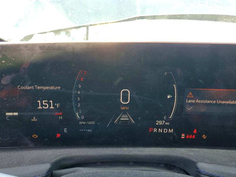 2025 Cadillac Xt4 VIN 1GYFZER46SF159327 COPART salvage auction — SIDE, Az - Dis/Dlr/Exp Only Salvage Title, sold $10,500 on 2026-07-29 (photo 9)