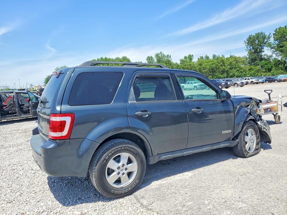2008 Ford Escape VIN 1FMCU03148KA06045 COPART salvage auction — FRONT END, Ia - Cert Of Title-Salvage Title, sold $625 on 2026-07-24 (photo 3)