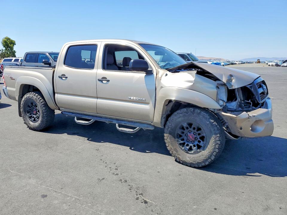 2005 Toyota Tacoma VIN 5TELU42N85Z062271 COPART salvage auction — FRONT END, Ca - Salvage Certificate, sold $5,500 on 2026-07-08 (photo 4)