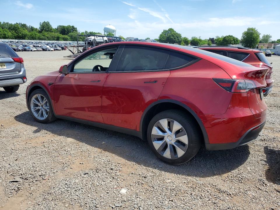 2024 Tesla Model y VIN 7SAYGDEE3RA274589 COPART salvage auction — FRONT END, Nj - Cert Of Title-Salvage, sold $12,000 on 2026-07-31 (photo 2)