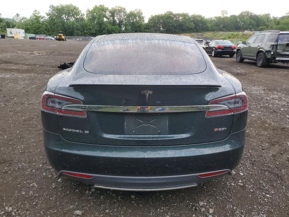 2013 Tesla VIN 5YJSA1DP1DFP27061 COPART salvage auction — FRONT END, Ny - Mv-907A Salvage Certificate, sold $4,200 on 2026-07-09 (photo 6)