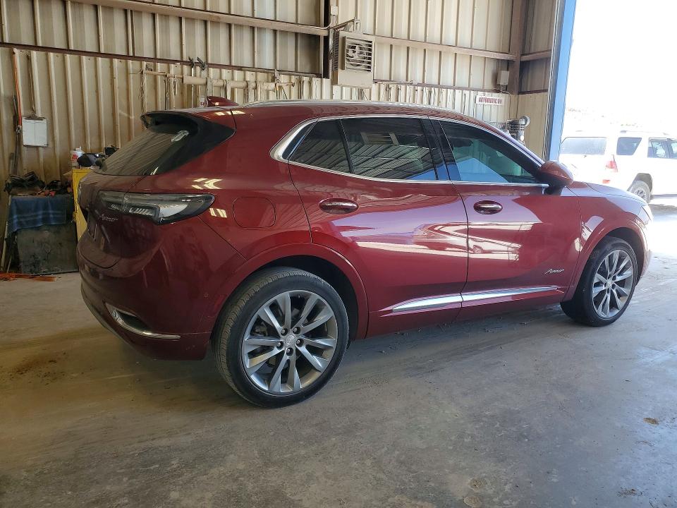 2021 Buick Envision VIN LRBFZSR4XMD053349 COPART salvage auction — WATER/FLOOD, Tx - Salvage Vehicle Title, sold $60 on 2026-07-24 (photo 3)