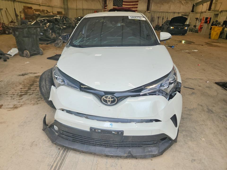 2018 Toyota C-hr VIN NMTKHMBX0JR013184 COPART salvage auction — FRONT END, Wi - Certificate Of Title, sold $300 on 2026-07-29 (photo 5)