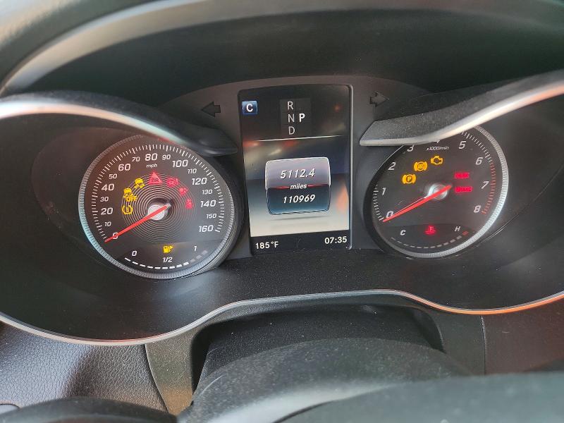 2019 Mercedes-benz Glc VIN WDC0G4KB0KV193123 COPART salvage auction — FRONT END, Ma - Cert Of Title-Salvage, sold $7,000 on 2026-07-10 (photo 9)