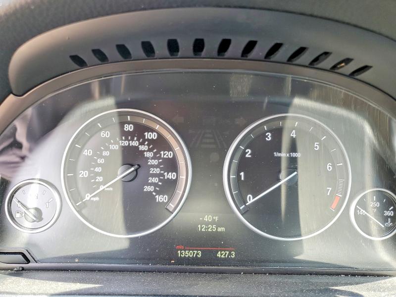 2013 BMW 5er VIN WBAXH5C59DD108849 COPART salvage auction — FRONT END, Va - Cert Of Title - Salvage, sold $550 on 2026-07-08 (photo 9)