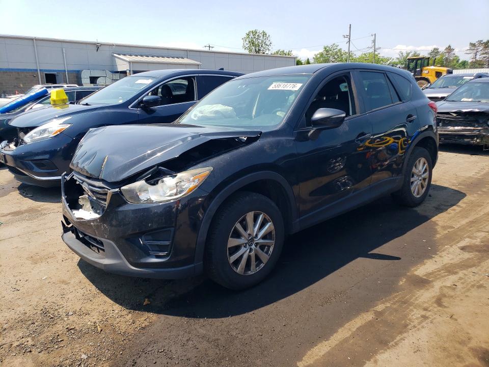 2016 Mazda Cx-5 VIN JM3KE4BY4G0796838 COPART salvage auction — FRONT END, MA - CERT OF TITLE-SALVAGE, sold $800 on 2026-07-21 (photo 1)