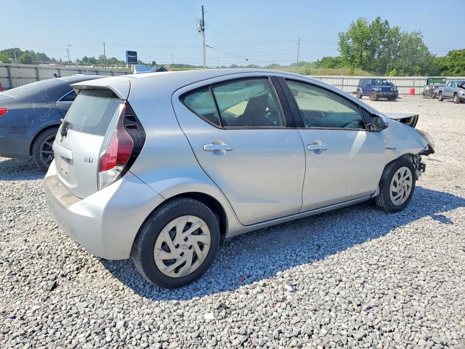 2016 Suzuki Prius VIN JTDKDTB30G1119466 COPART salvage auction — FRONT END, Al - Cert Of Title-Salvage Title, sold $525 on 2026-07-02 (photo 3)