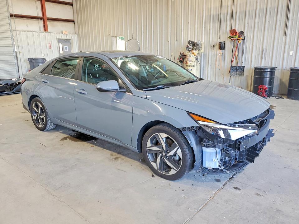 2022 Hyundai Elantra VIN KMHLN4AJ7NU014499 COPART salvage auction — FRONT END, Ny - Mv-907A Salvage Certificate, sold $7,700 on 2026-07-06 (photo 4)