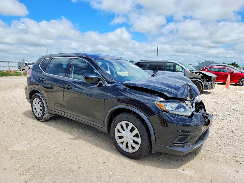 2016 Nissan VIN KNMAT2MT8GP596021 COPART salvage auction — FRONT END, Tx - Salvage Vehicle Title, sold $1,000 on 2026-07-09 (photo 4)