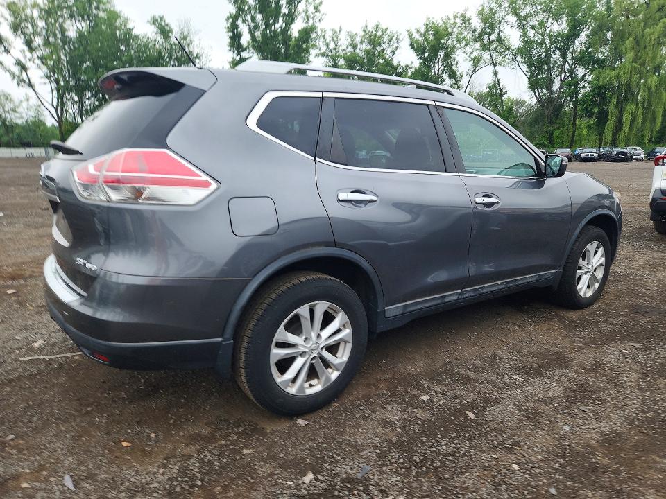 2016 Nissan VIN 5N1AT2MV0GC811685 COPART salvage auction — FRONT END, CT - CERTIFICATE OF TITLE, sold $2,350 on 2026-07-02 (photo 3)