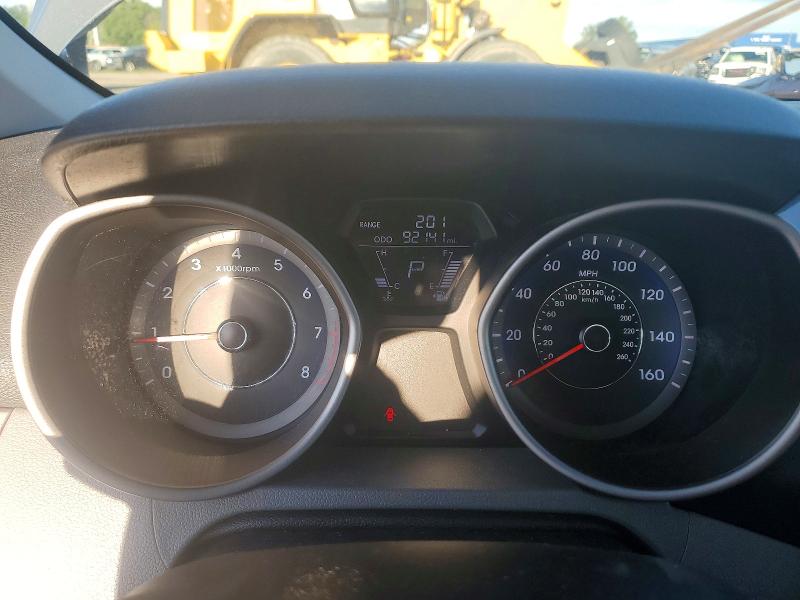 2013 Hyundai VIN KMHDH6AE4DU012556 COPART salvage auction — FRONT END, Oh - Cert Of Title-Salvage, sold $300 on 2026-07-28 (photo 9)