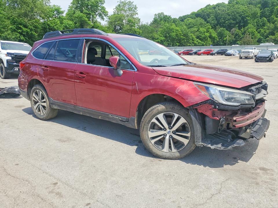 2019 Subaru Outback VIN 4S4BSANC3K3244282 COPART salvage auction — FRONT END, Pa - Certificate Of Salvage, sold $1,750 on 2026-07-18 (photo 4)