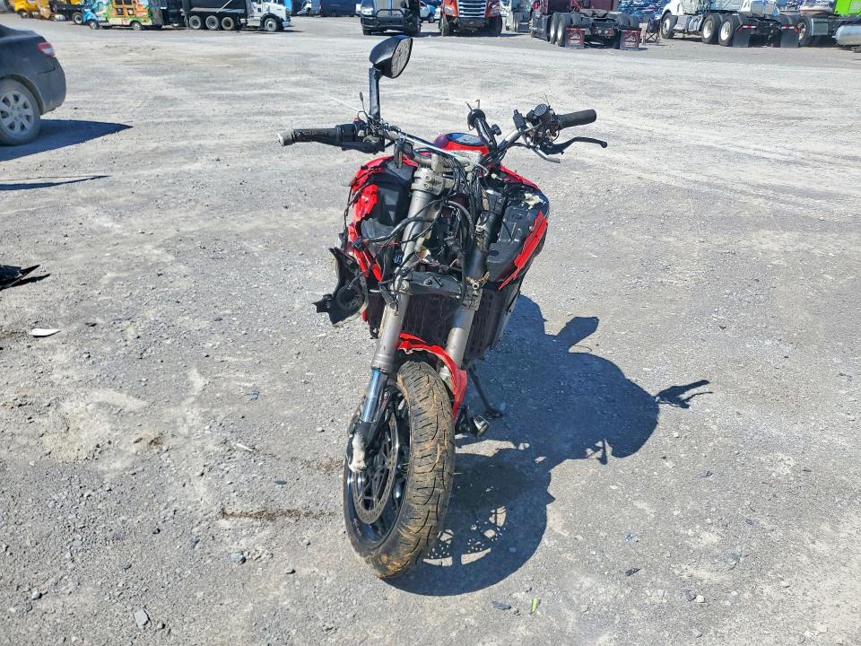2015 Ducati VIN ZDM12BWW9FB001820 COPART salvage auction — ROLLOVER, Tn - Salvage Certificate, sold $175 on 2026-07-20 (photo 2)