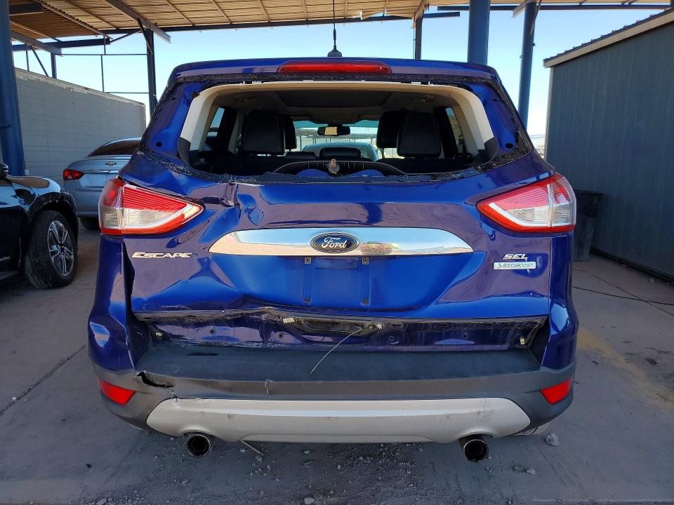 2013 Ford Escape VIN 1FMCU0H97DUA17652 COPART salvage auction — REAR END, Az - Cert Of Title - Salvage, sold $1,400 on 2026-07-09 (photo 6)
