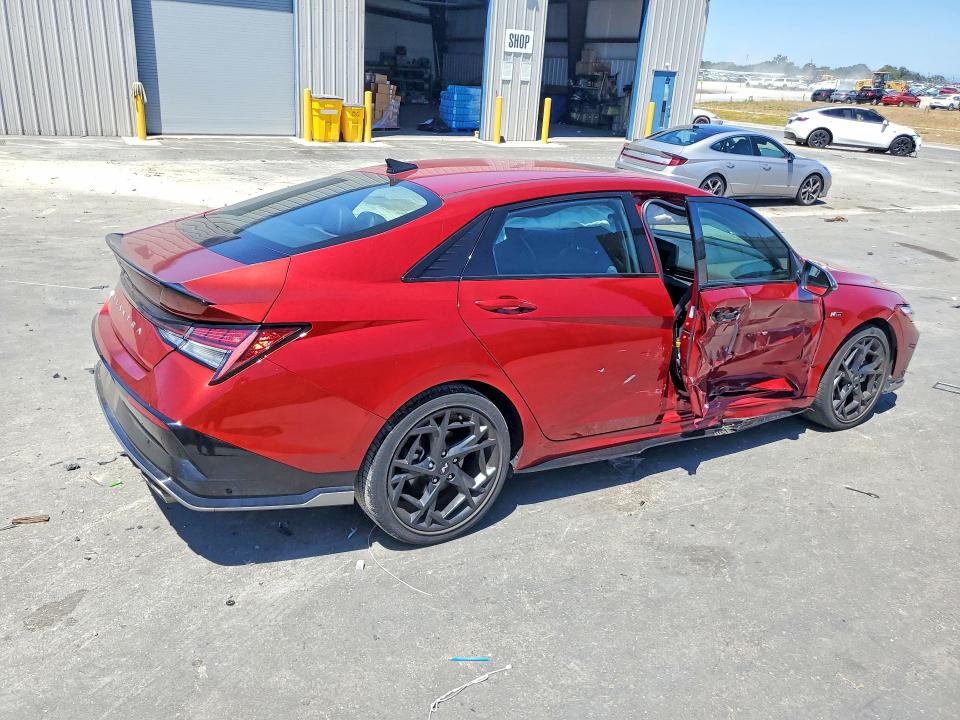 2024 Hyundai VIN KMHLR4DF6RU813353 COPART salvage auction — SIDE, Ca - Salvage Certificate, sold $4,100 on 2026-07-30 (photo 3)
