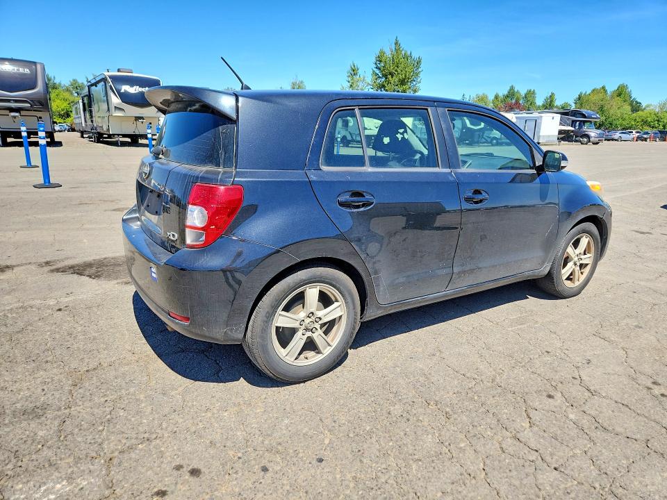 2011 Scion Xd VIN JTKKU4B4XB1012991 COPART salvage auction — MECHANICAL, Or - Certificate Of Title, sold $450 on 2026-07-20 (photo 3)