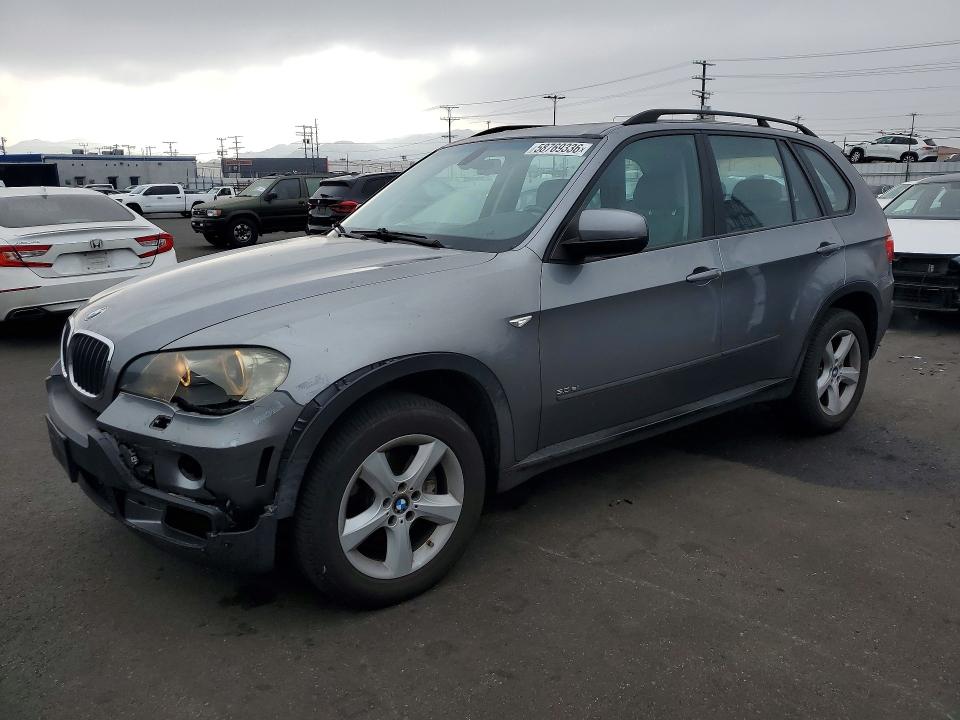 2007 BMW X5 VIN 5UXFE43517LY81728 COPART salvage auction — FRONT END, Ca - Salvage Certificate, sold $400 on 2026-07-13 (photo 1)