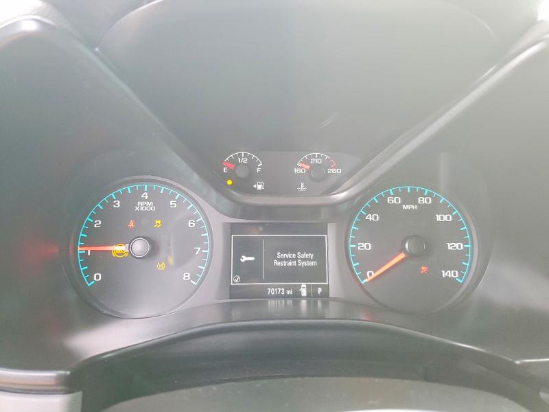 2021 Chevrolet Colorado VIN 1GCGSBEN0M1100706 COPART salvage auction — FRONT END, Tx - Salvage Vehicle Title, sold $8,200 on 2026-07-02 (photo 9)