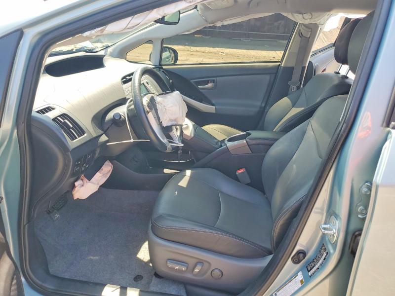 2014 Toyota Prius VIN JTDKN3DP5E3050529 COPART salvage auction — FRONT END, Ca - Salvage Certificate, sold $3,950 on 2026-07-08 (photo 7)