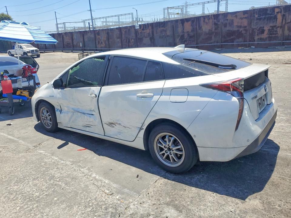 2018 Toyota Prius VIN JTDKBRFU8J3061758 COPART salvage auction — SIDE, CA - SALVAGE CERTIFICATE, sold $200 on 2026-07-29 (photo 2)
