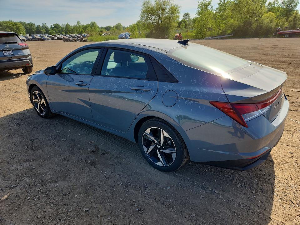2023 Hyundai Elantra VIN KMHLS4AG9PU404911 COPART salvage auction — HAIL, Oh - Cert Of Title-Salvage, sold $9,300 on 2026-07-02 (photo 2)