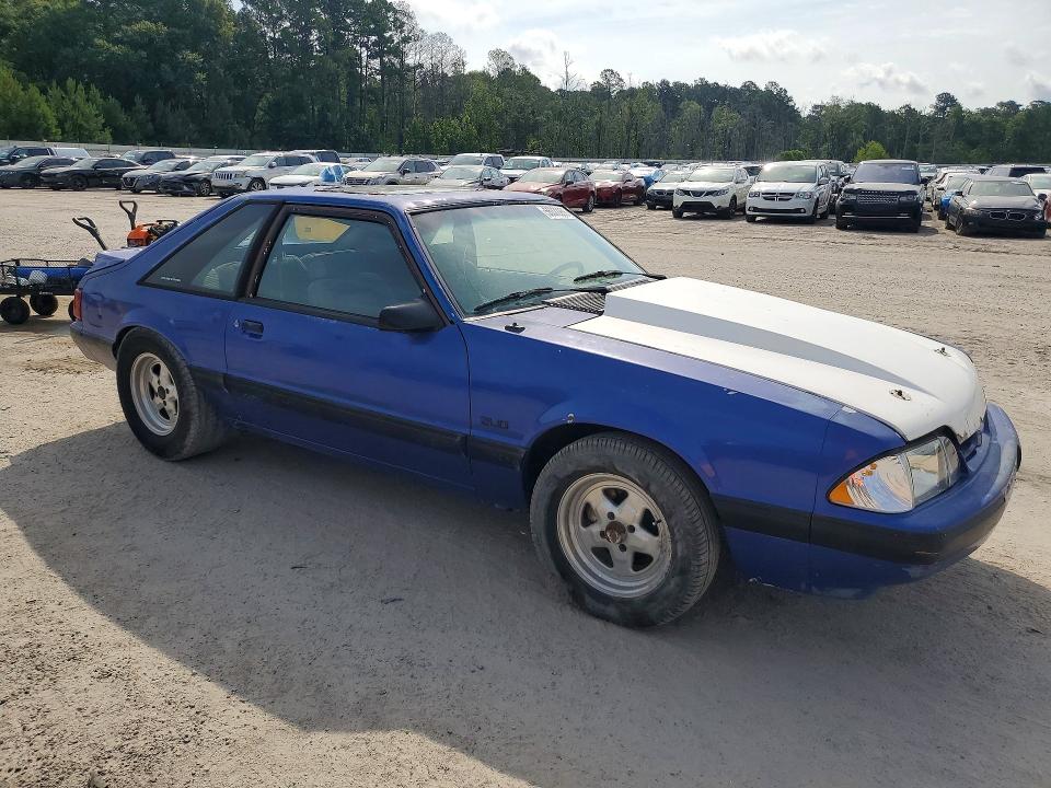 1989 Ford Mustang VIN 1FABP41E9KF187153 COPART salvage auction — MINOR DENT/SCRATCHES, Sc - Certificate Of Title (P), sold $2,600 on 2026-07-08 (photo 4)