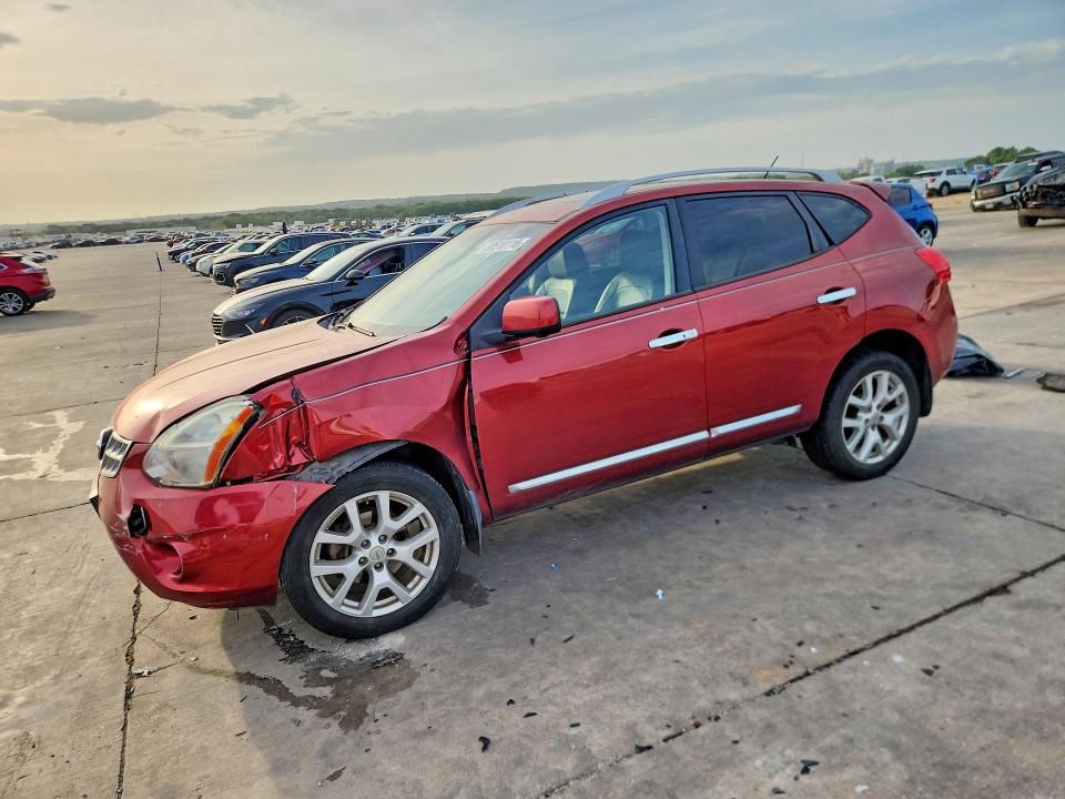 2012 Nissan Rogue VIN JN8AS5MT1CW296331 COPART salvage auction — FRONT END, Tx - Salvage Vehicle Title, sold $575 on 2026-07-13 (photo 1)