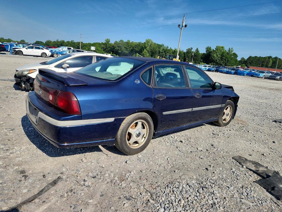 2001 Chevrolet Impala VIN 2G1WH55K919184817 COPART salvage auction — FRONT END, Al - Cert Of Title-Salvage Title, sold $275 on 2026-07-09 (photo 3)