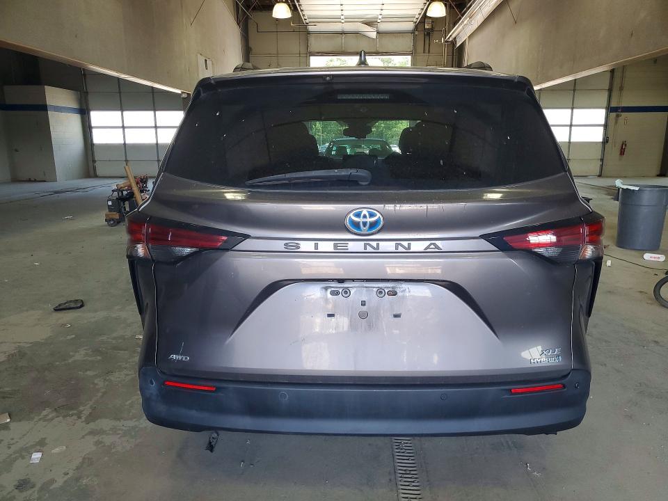 2021 Toyota VIN 5TDJSKFCXMS007892 COPART salvage auction — SIDE, Va - Cert Of Title - Salvage, sold $13,400 on 2026-07-02 (photo 6)