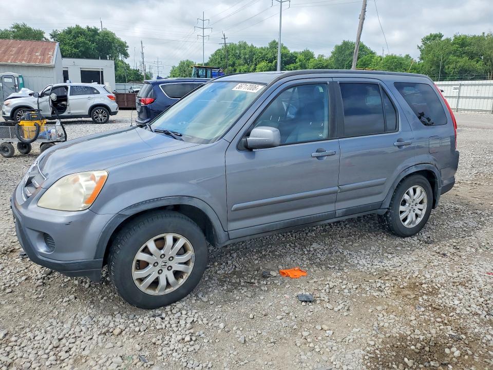 2005 Honda Cr-v VIN JHLRD789X5C005092 COPART salvage auction — MECHANICAL, Oh - Certificate Of Title, sold $400 on 2026-07-14 (photo 1)