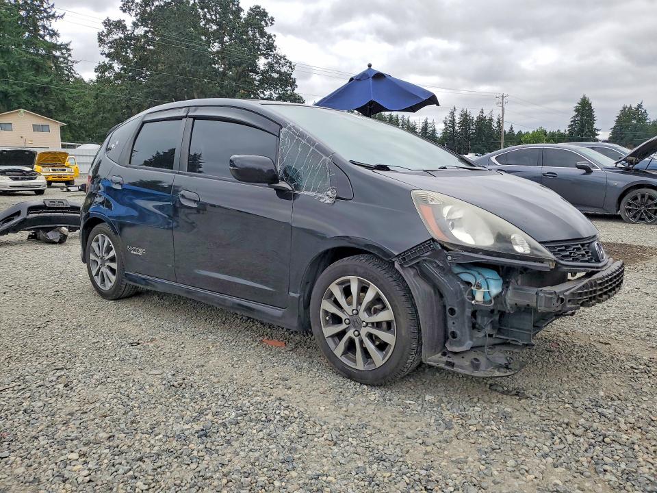 2012 Honda Fit VIN JHMGE8H5XCC019316 COPART salvage auction — FRONT END, Wa - Bill Of Sale, sold $1,050 on 2026-07-10 (photo 4)