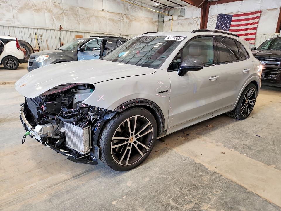 2024 Porsche Cayenne VIN WP1AM2AY4RDA48257 COPART salvage auction — FRONT END, Wi - Cert Of Title-Claim Paid, sold $86,500 on 2026-07-22 (photo 1)