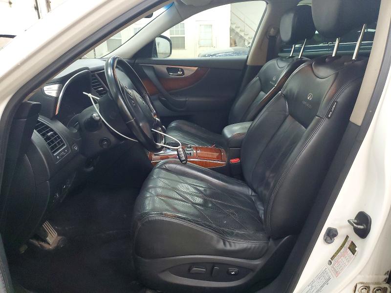 2011 Infiniti Fx VIN JN8BS1MW8BM760040 COPART salvage auction — REAR END, Mi - Certificate Of Title, sold $350 on 2026-07-29 (photo 7)