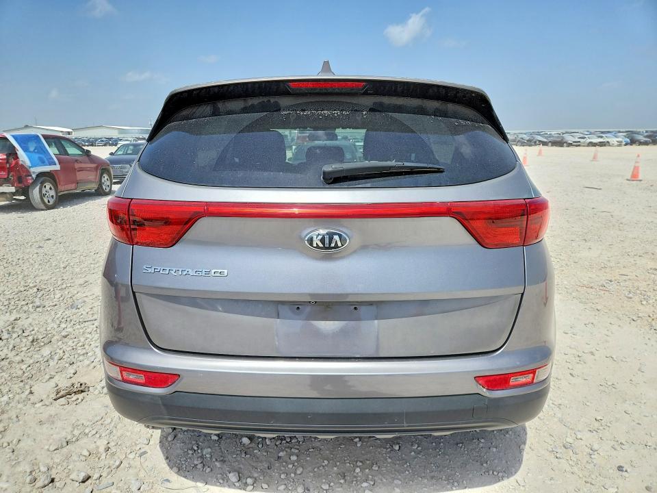 2018 Kia Sportage VIN KNDPM3AC9J7350913 COPART salvage auction — VANDALISM, TX - SALVAGE VEHICLE TITLE, sold $3,100 on 2026-07-23 (photo 6)