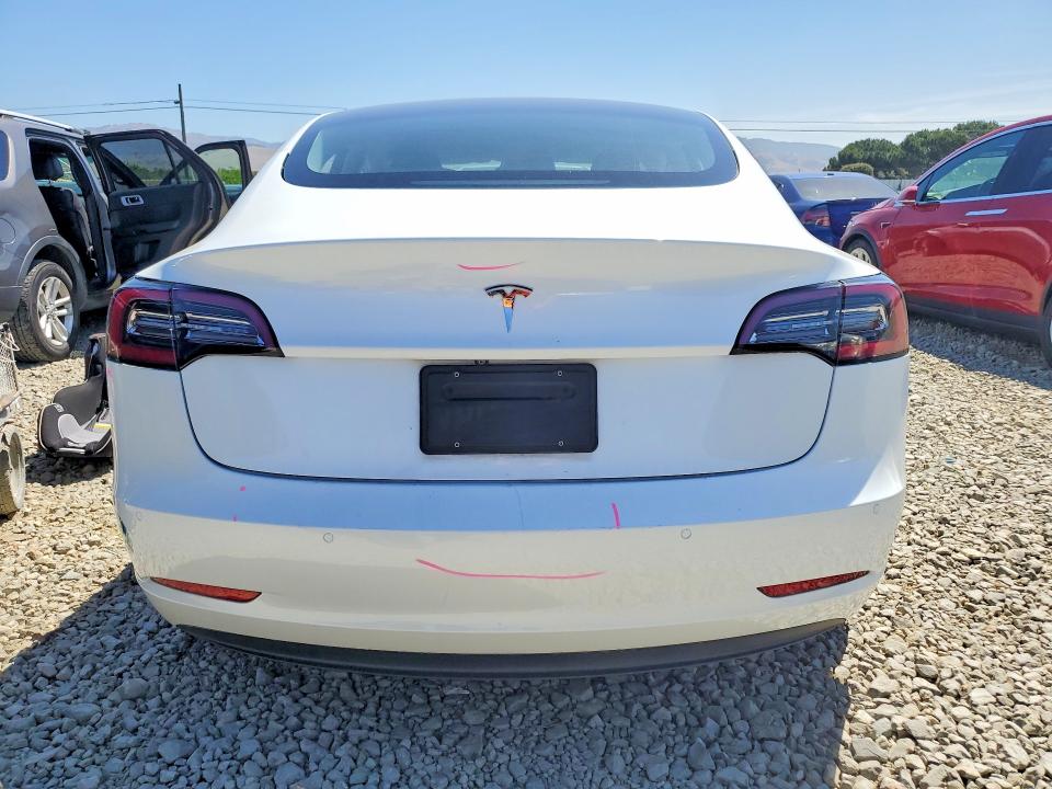 2021 Tesla VIN 5YJ3E1EA4MF870699 COPART salvage auction — FRONT END, Ca - Salvage Certificate, sold $7,000 on 2026-07-14 (photo 6)