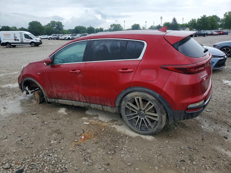 2021 Kia Sportage VIN KNDPMCAC2M7921954 COPART salvage auction — FRONT END, Wv - Certificate Of Title, sold $2,550 on 2026-07-31 (photo 2)