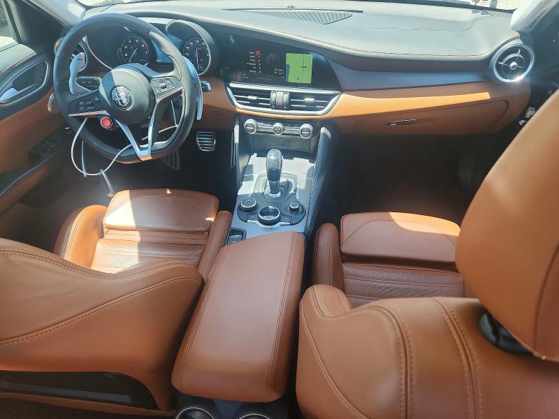 2018 Alfa romeo Giulia VIN ZARFAEEN1J7570838 COPART salvage auction — FRONT END, Co - Salvage Title, sold $6,800 on 2026-07-02 (photo 8)