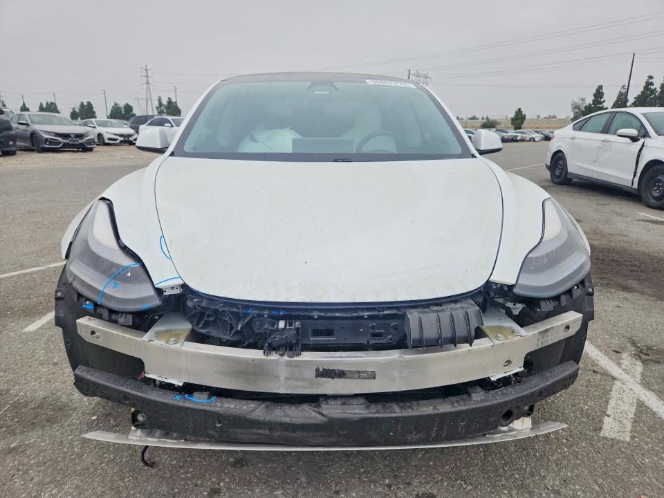 2021 Tesla Model 3 VIN 5YJ3E1EC9MF077884 COPART salvage auction — REAR END, CA - SALVAGE CERTIFICATE, sold $500 on 2026-07-21 (photo 5)