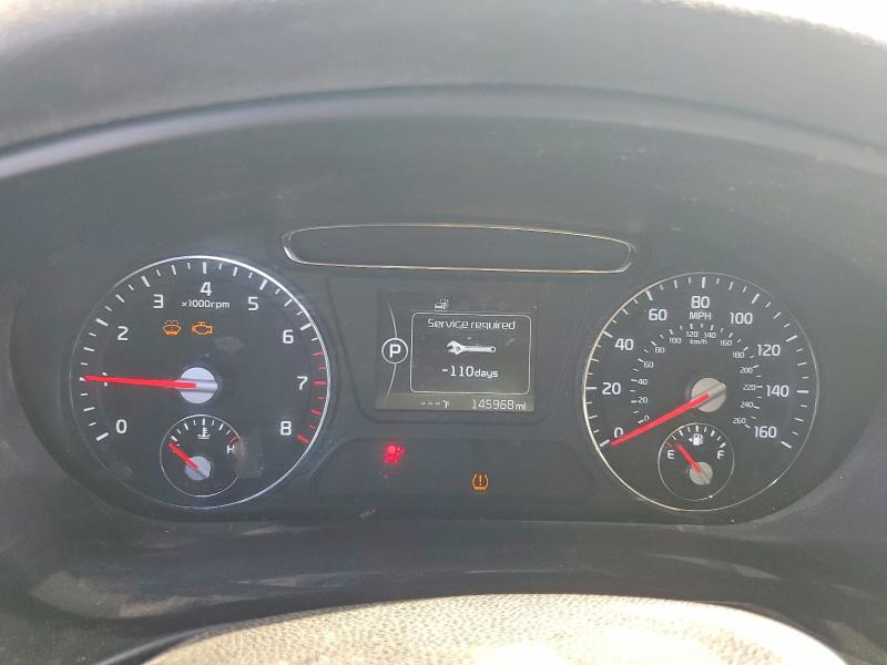 2016 Kia Sorento VIN 5XYPGDA38GG052507 COPART salvage auction — FRONT END, Ca - Dis/Dlr/Exp Only Clean Title, sold $1,600 on 2026-07-20 (photo 9)