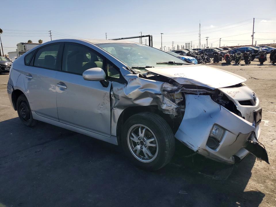 2011 Toyota Prius VIN JTDKN3DU6B1414843 COPART salvage auction — FRONT END, CA - SALVAGE CERTIFICATE, sold $550 on 2026-07-31 (photo 4)