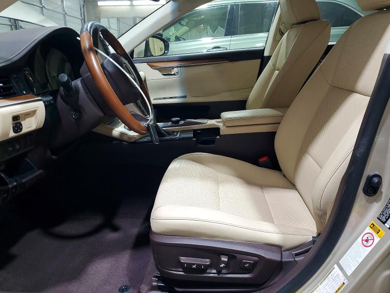 2016 Lexus ES VIN JTHBW1GG9G2110638 COPART salvage auction — FRONT END, TN - SALVAGE CERTIFICATE, sold $7,000 on 2026-07-28 (photo 7)