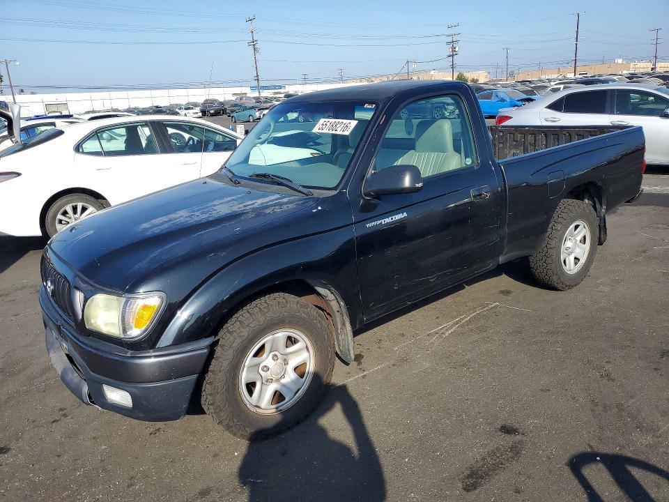 2004 Toyota Tacoma VIN 5TENL42N24Z433273 COPART salvage auction — FRONT END, Ca - Salvage Certificate, sold $2,350 on 2026-07-27 (photo 1)