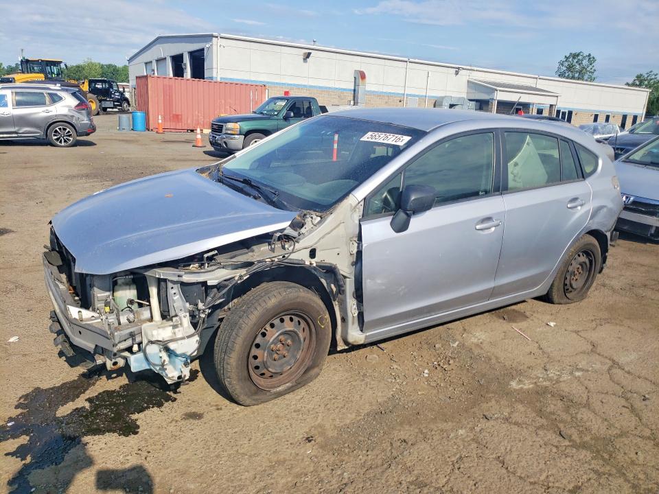 2016 Subaru Impreza VIN JF1GPAA60G8344240 COPART salvage auction — FRONT END, CT - CERT OF TITLE-SALVAGE, sold $475 on 2026-07-31 (photo 1)