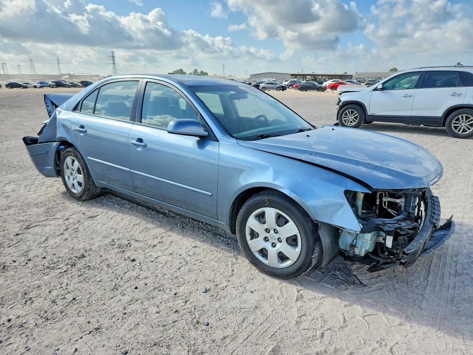2010 Hyundai Sonata VIN 5NPET4AC7AH652583 COPART salvage auction — REAR END, TX - SALVAGE VEHICLE TITLE (P), sold $750 on 2026-07-17 (photo 4)